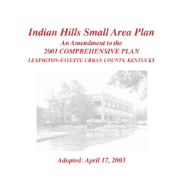 2003 Indian Hills Small Area Plan thumbnail icon